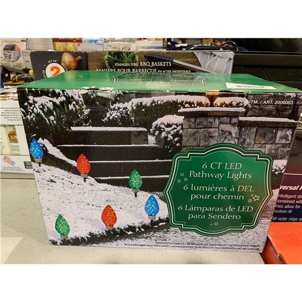 6 CT LED Pathway Lights Indoor / Outdoor