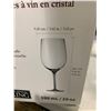 Image 2 : Crystal Wine Glasses 20 oz / 590ml  8 piece Set