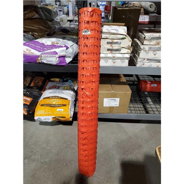 NEW Warning Barrier / Snow Fencing 4'x100'