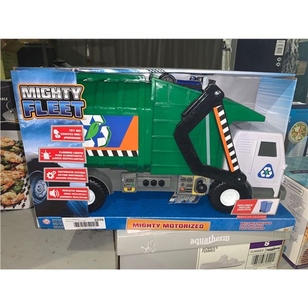 NEW Mighty Fleet Mighty motorized Garbage Truck