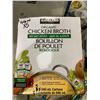 Image 1 : Kirkland Organic Chicken Broth No Salt added 5x946ml Cartons