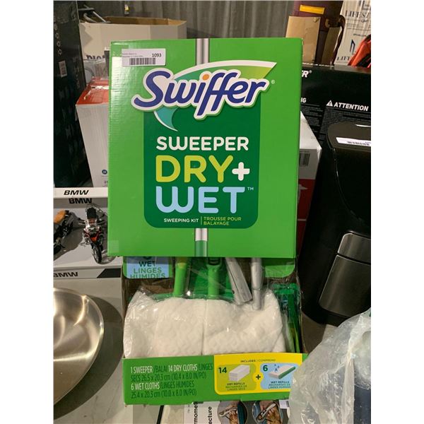 Swiffer Sweeper Dry & Wet Kit 14dry cloths and 6 wet cloths