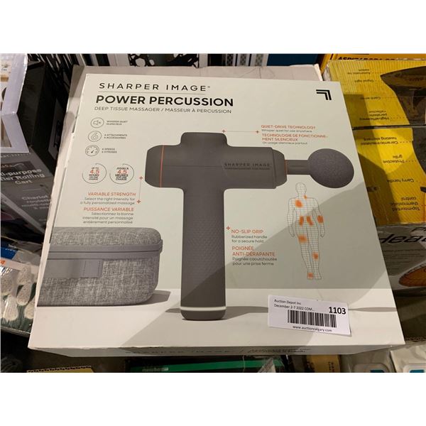 Sharper Image Power Percussion Deep tissue Massager