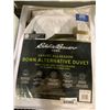 Image 1 : Eddie Bauer Home Luxury All-Season Down Alternative Duvet White Queen Size