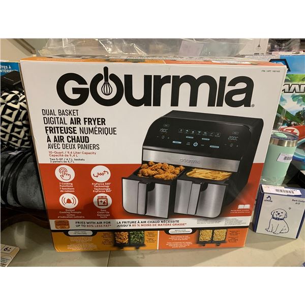 Gourmia Dual Basket Digital Air Fryer