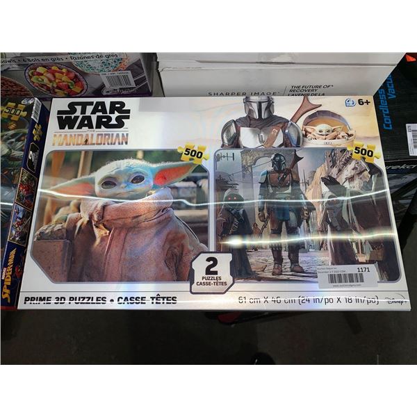 Star Wars Mandalorian Prime 3-D Puzzle 2 Pack 500pieces each