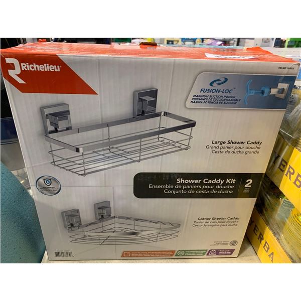Richelieu Shower Caddy Kit 2pc set