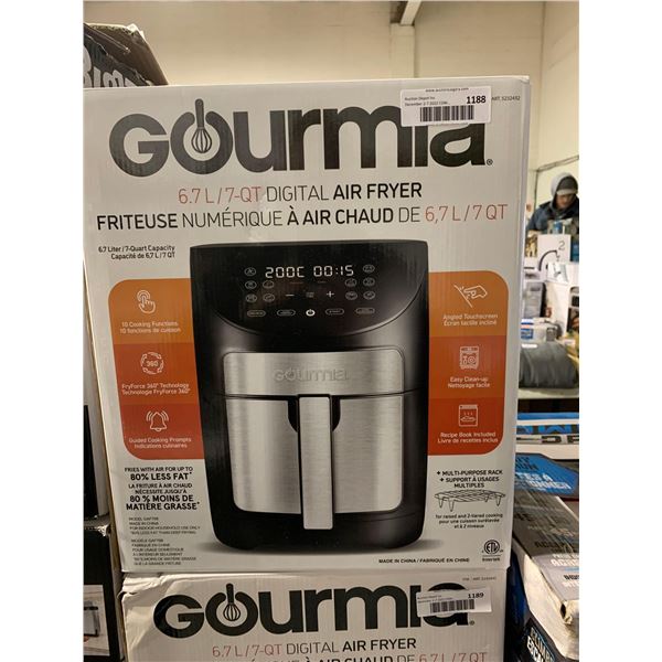 Gourmia 6.7L Digital Air Fryer