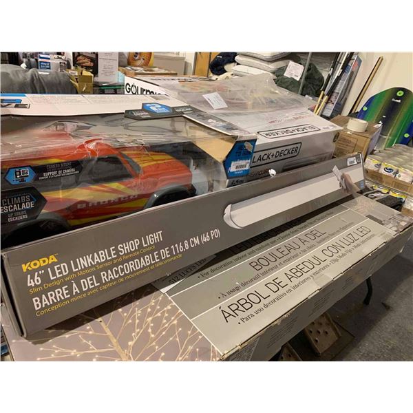 KODA 46" LED Linkable Shop Light Slim Design w/ Motion Sensor and Remote Control