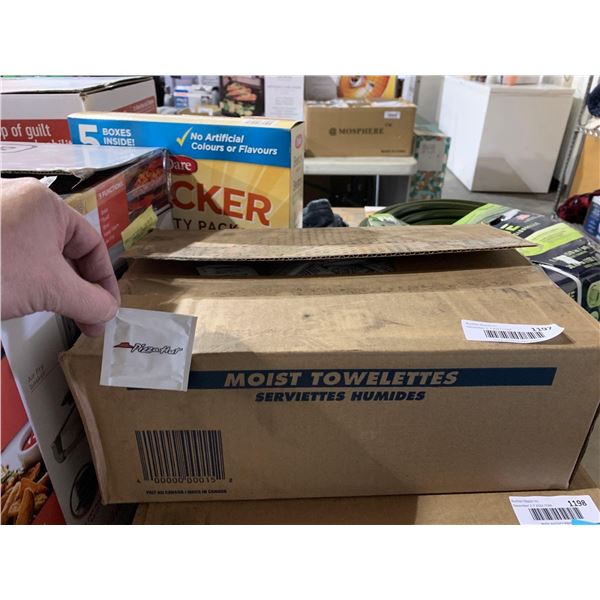Case Lot of Moist Towelettes 1000 pcs