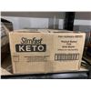 Image 1 : CASE LOT SlimFast KETO Peanut Butter Cup Keto Bomb 12 boxes (14-17g cups/box)