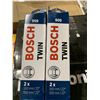 Image 2 : Bosch Twin 2 Pack Longlife Rubber Quick Clip (909) 22" Wiper Blades Lot of 2