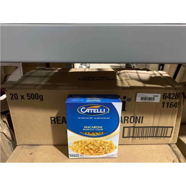 CASE LOT Catelli Macaroni 20 x 500g