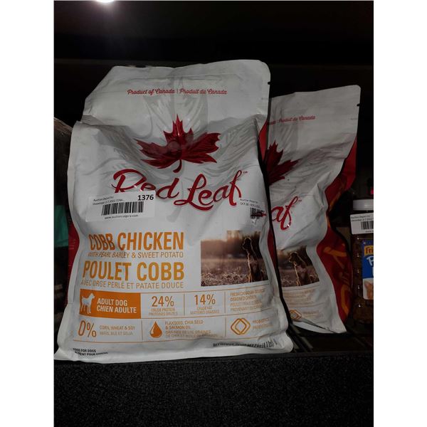 Red Leaf Cobb Chicken Dog Kibble 2X4.4 Lbs