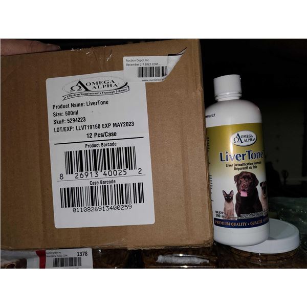 Omega Alpha Liver Tone for Pets 2x500ml