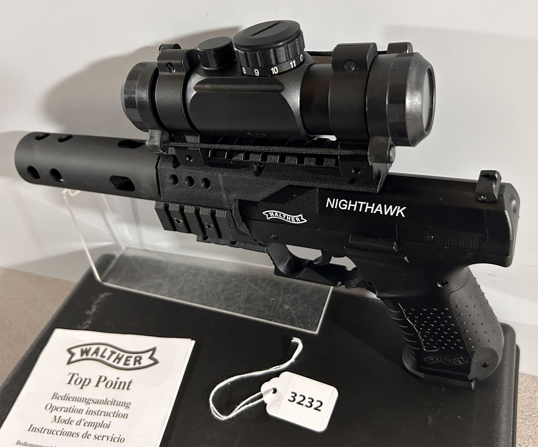 UMAREX WALTHER NIGHTHAWK MODEL IN .177 - NO PAL REQUIRED.