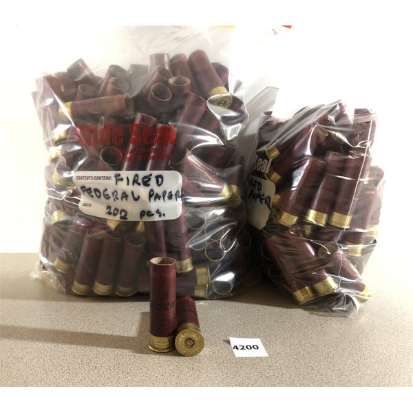 HULLS: 290X FEDERAL 12 GA 2 3/4