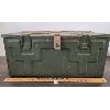 Image 1 : 1945 STEEL AMMO CASE W/ HINGED LID - 11 x 15.5 x 25 INCHES 