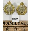 Image 1 : LOT OF 2 - THREE RIVERS REG CAP BADGES
