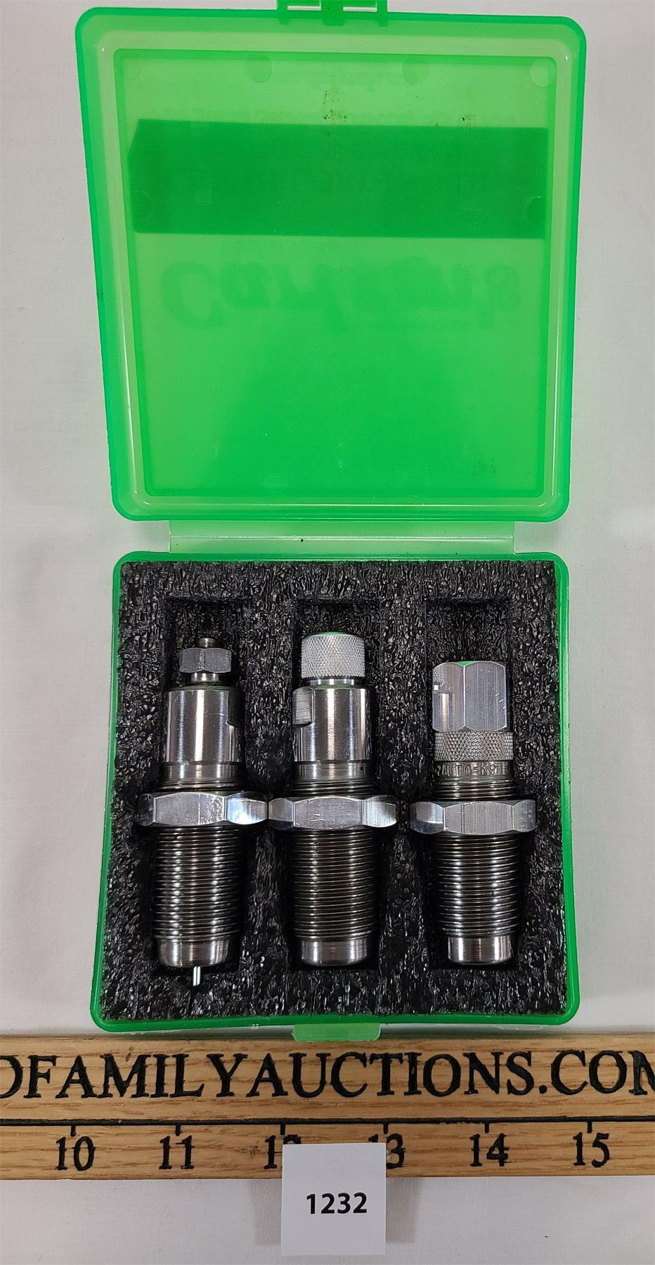 Lee Precision Deluxe 4-Die Carbide Set For .45 ACP Reloading - Includes Factory Crimp Die - Part #90968