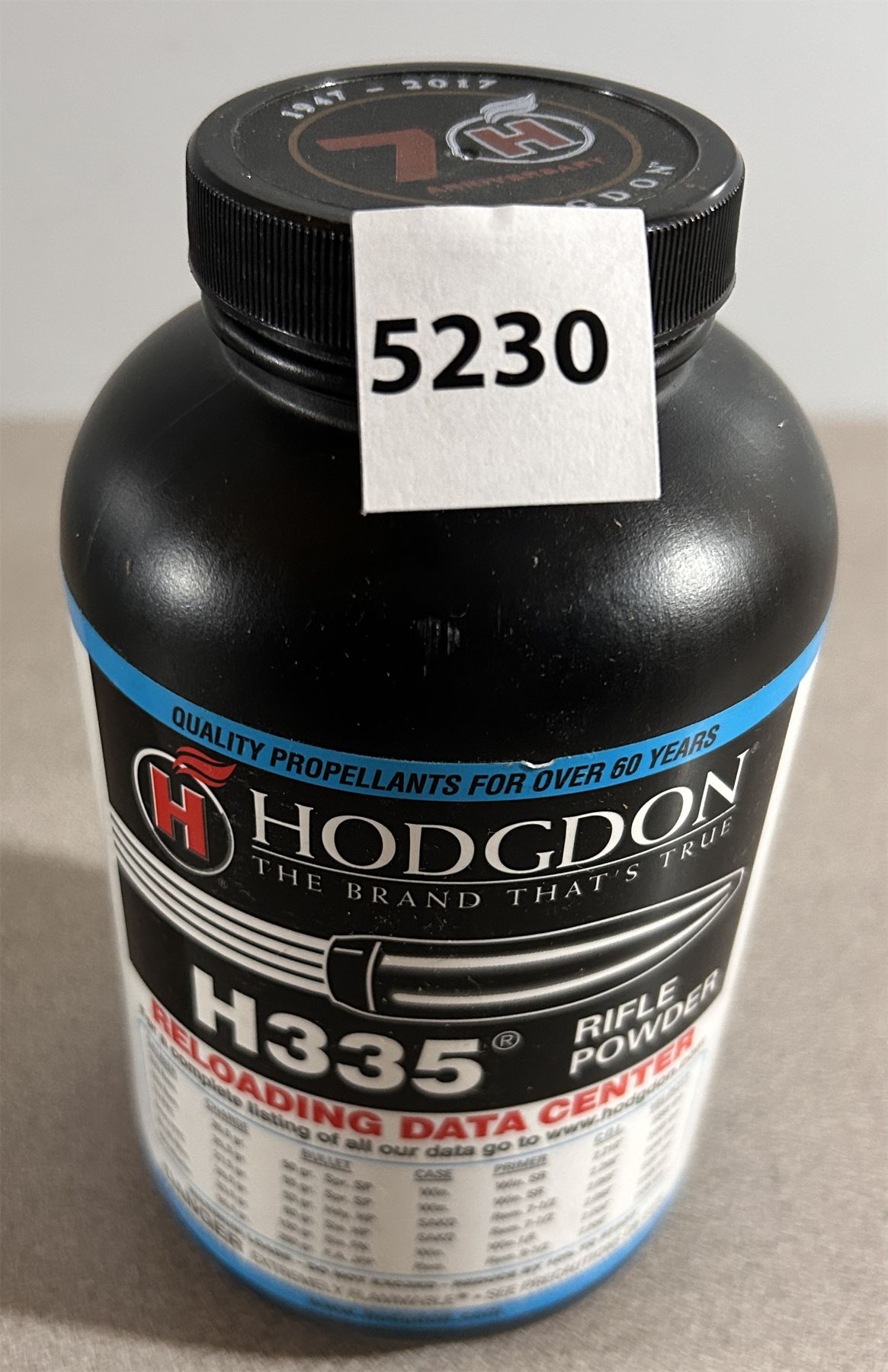POWDER: 1 LB HODGDON H335 - UNOPENED - Kidd Family Auctions