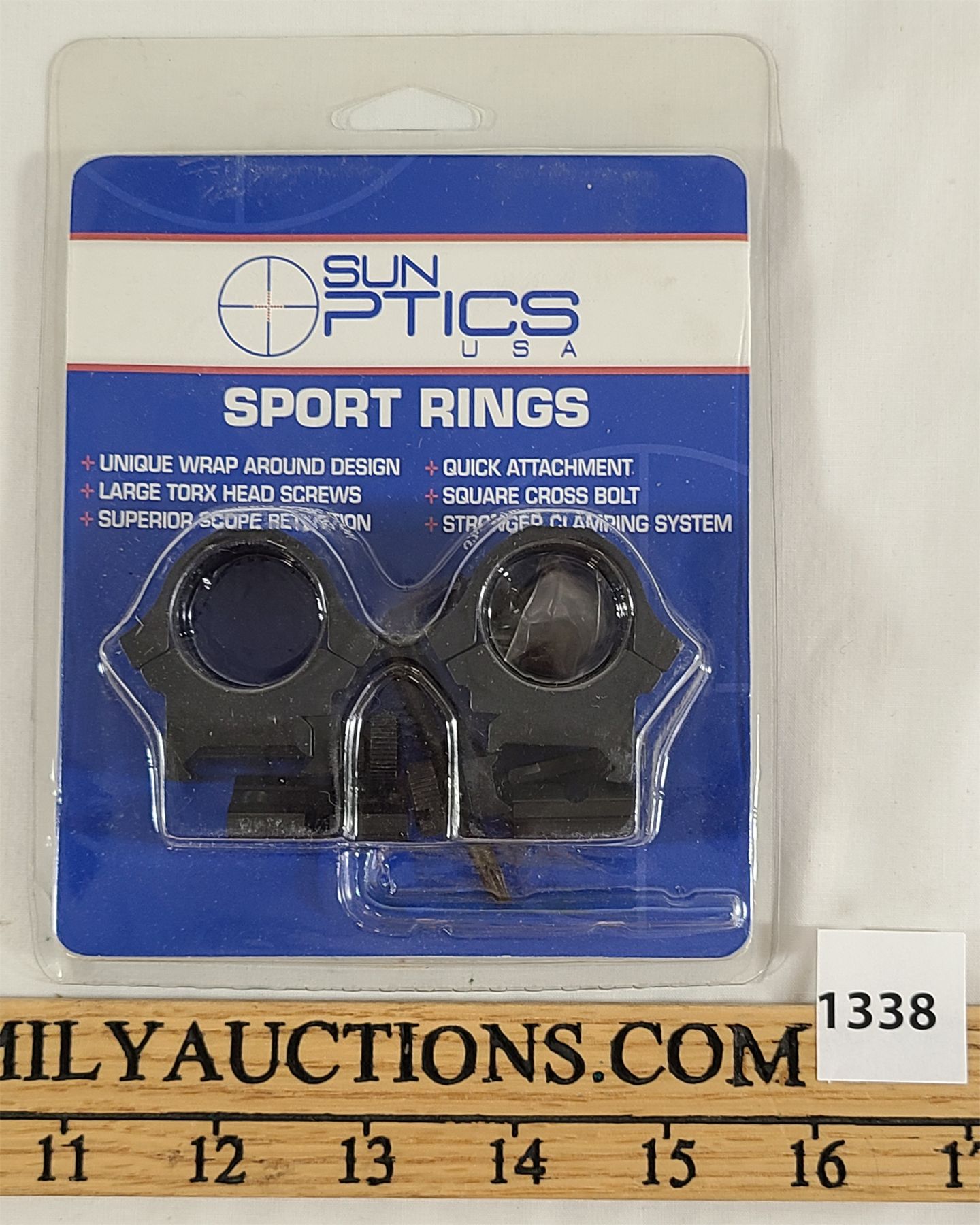 Sun Optics Risers SUN OPTICS RINGS AND BASES - NEW