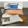Image 1 : LOT OF 2 - XL WELDING GLOVES & RODS - AS NEW 