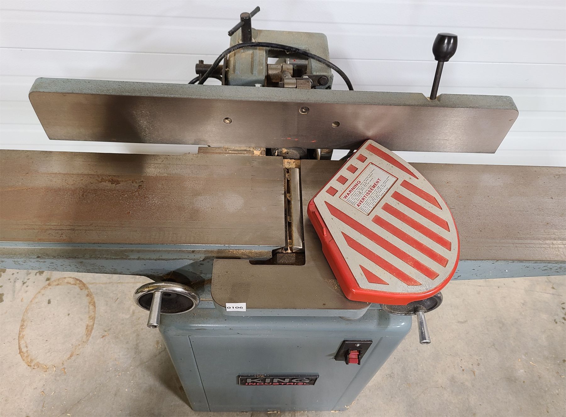 KING INDUSTRIAL 6 INCH WOOD JOINTER - MODEL NO. KC-60FX - 13 x 39 x 46 ...