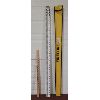 Image 2 : FIRECORE 16 FOOT ALUMINUM GRADE ROD - TELESCOPIC W/ BUBBLE LEVEL 