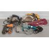 Image 1 : LOT OF 4 - BRAD NAILER, PLANER, BELT SANDER, AND CIRCULAR SAW