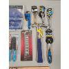 Image 2 : JOB LOT - MISC TOOLS - HAMMER, PLIERS, SOCKET SET, GLOVES ETC.