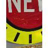 Image 2 : LARGE SINGLE SIDED "NEW" SIGN - 35in DIA