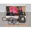 Image 1 : LOT OF 2 - NIMLOK SPOTLIGHTS W/ ADDITIONAL BULBS