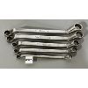 Image 1 : SNAP-ON 'BENT' WRENCHES - 3/8 TO 7/8TH SIZE