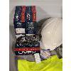 Image 2 : JOB LOT - PPE EQUIPMENT - INCL. VEST, SHIRT, GLOVES, FACE SHIELD, EAR PLUGS & ETC. 
