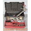 Image 2 : LOT OF 3 - TOOL BOXES - INCL ROUGHNECK & BEACH - LARGEST 9 x 10 x 20 INCHES 