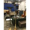 Image 1 : 2 BRASS & BLACK FINISH FLOOR LAMPS