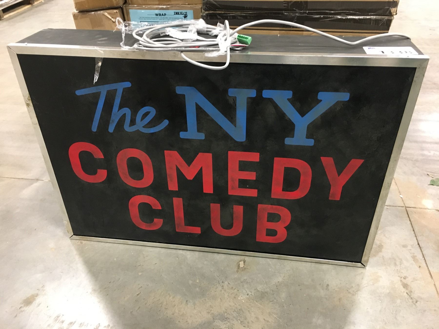 THE NY COMEDY CLUB LIGHTED SIGN - Able Auctions