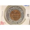 1959 ENCASED LINCOLN CENT, JOHNSON'S COIN SUPPLIES
