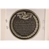 Image 2 : 34.8 GRAMS STERLING SILVER HIGH RELIEF PRESIDENT