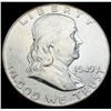 Image 1 : 1949 Franklin Silver Half Dollar MS65