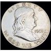 Image 1 : 1949 Franklin Silver Half Dollar BU