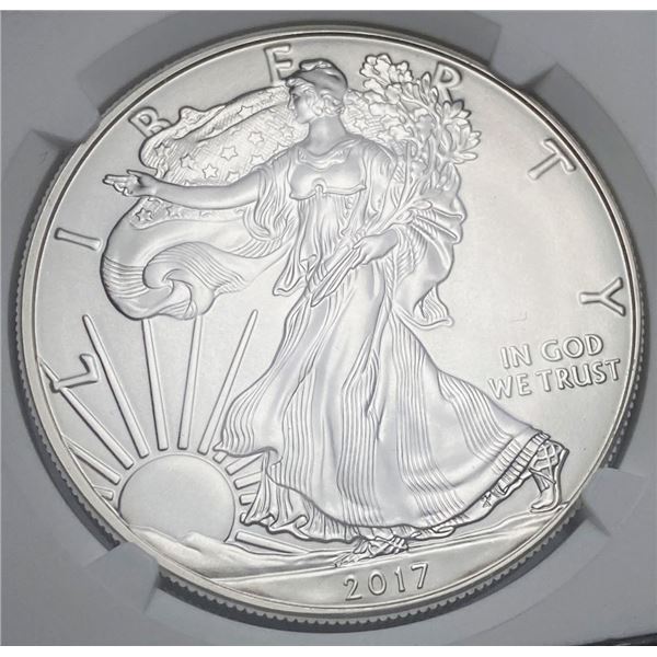 2017(W) American Silver Eagle NGC MS69 Early Releases