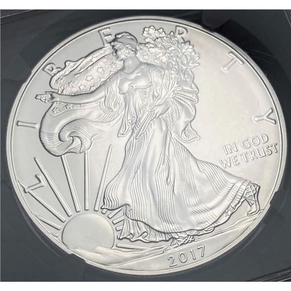 2017 American Silver Eagle NGC MS69 US Mint 225th Anni.