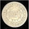 Image 2 : 1839 Seated Liberty Silver Half Dime Good