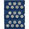 Image 2 : 1947-1954 Washington 90% Silver Quarter Page (21-coins)