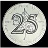 Image 1 : 2013 Canada $5 Maple Leaf .9999 Silver 1 ozt 25th Anni.