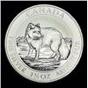 Image 1 : 2014 Canada $8 Arctic Fox 1.5 ozt .9999 Silver