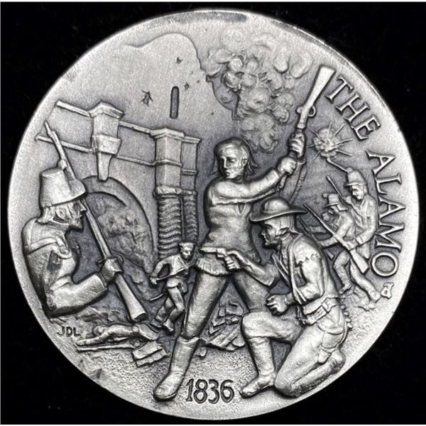 1863 The Alamo Longines Symphonette Sterling Silver