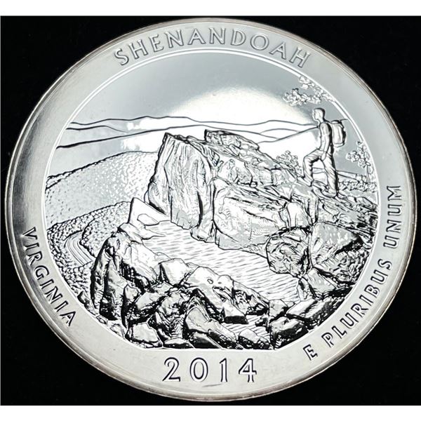 2014 5 ozt. ATB Shenandoah Collectable Silver